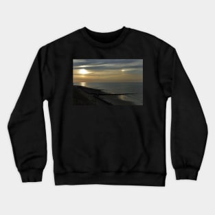 Cromers setting sun and Sundog Crewneck Sweatshirt